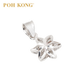 POH KONG 375/9K White Gold Blossom Pendant