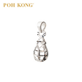 POH KONG 375/9K White Gold Gourd Pendant