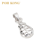 POH KONG 375/9K White Gold Gourd Pendant