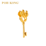 POH KONG 916/22K Yellow Gold Disney Minnie Key Pendant