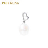 POH KONG 375/9K White Gold Heart of Pearl Pendant