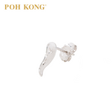 POH KONG 375/9K White Gold Starry Soar Earrings