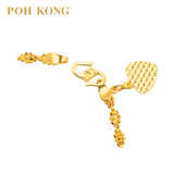 POH KONG 916/22K Yellow Gold Twist Beads Bracelet