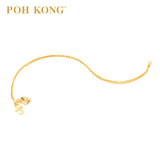 POH KONG 916/22K Yellow Gold Halo of Grace Bracelet