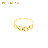 POH KONG 916/22K Gold Assorted Love Design Ring