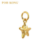 POH KONG 916/22K Yellow Gold Starfish Pendant