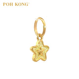 POH KONG 916/22K Yellow Gold Celestial Star Pendant