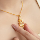 Auspicious Fortune Dragon Pendant