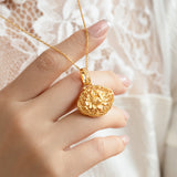 Auspicious Blooming Wealth Pendant