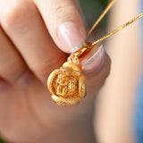 Auspicious Snake Dance Abacus Pendant