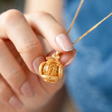 Auspicious Snake Dance Abacus Pendant