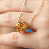 Auspicious Snake Smooth Luck Pendant