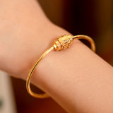 Wisdom Fortune Gold Bangle