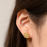 Auspicious Double Blessings Earrings