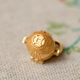 Auspicious Bucket of Gold Pendant