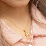 Auspicious Starry Fortune Snake Necklace