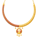 916/22K Yellow Gold Necklace