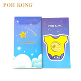 POH KONG 999.9/24K Happy Baby Gold Wafer Coin